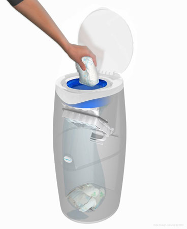 Diaper disposal system